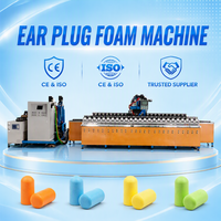 Ligne de production d'embouts auriculaires en polyuréthane injecté à prix de gros – Machine de moulage d'embouts auriculaires à cordon