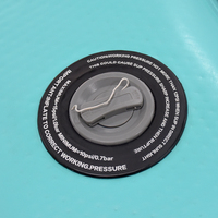 Plateforme de quai flottant gonflable personnalisable en matériau DWF, élévateur de bateau pour rivière et mer