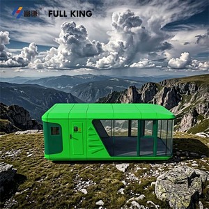 Casa Cápsula Prefabricada de Aluminio Micro Modular, Casa Móvil Inteligente, <span class=keywords><strong>B</strong></span>&<span class=keywords><strong>B</strong></span>, Oficina, Sala de Estar, Diseño Moderno con Energía Solar - Product Image 3