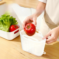 Sac de conservation alimentaire en silicone de qualité alimentaire, réutilisable, compatible congélateur et micro-ondes, pour la préparation des repas et les collations en cuisine
