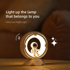 Modern Minimalist Rechargeable Mini Glass LED Night Lamp with Sensor Control and Colorful <b>Light</b> for Home Bedroom Decor - Product Image 2