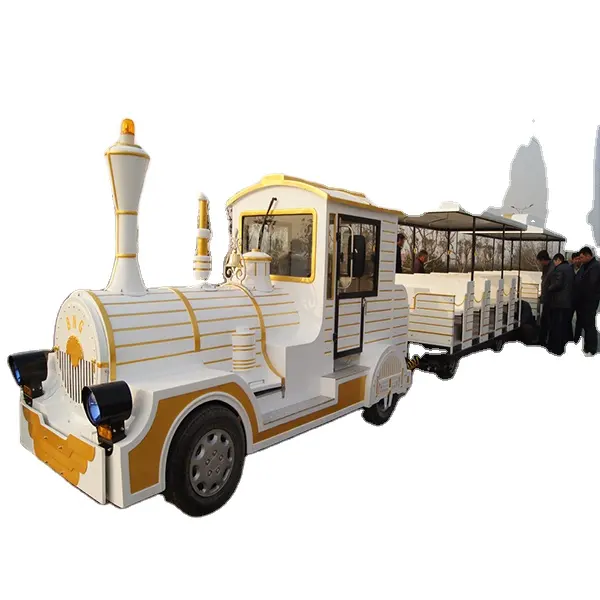 Çocuklar favori eğlence parkı kullanılan yolcu izsiz tren satılık