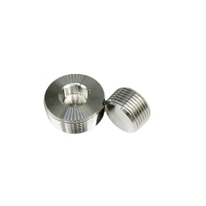 Qifei 304 thép không gỉ Hex ổ cắm dầu cắm ren cắm ống Ống áp lực thấp đánh bóng din906 1/8 "1/4" 3/8 "1/2" 3/4 "1" - Product Image 5