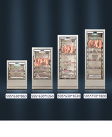 Hauteur de livraison rapide d'usine 1800mm viande sèche ager armoire suspendue Steak réfrigérateur de vieillissement à sec pour saucisse de salami
