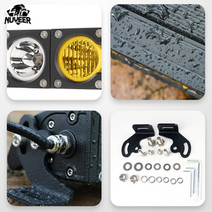 ไฟ LED บาร์สำหรับรถยนต์ ขนาด 9 นิ้ว รุ่น T40 แสงสองสี สำหรับรถกระบะ 4x4 และรถอเนกประสงค์ - Product Image 5