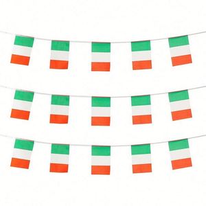 ธงสามเหลี่ยมขนาดเล็กขายส่ง ธงชาติอิตาลี สำหรับงานแสดงความรักชาติ วันชาติ 2 มิถุนายน - Product Image 6