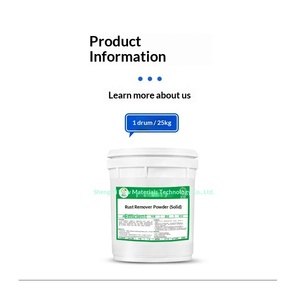 Poudre adsorbante solide pour l'élimination de la rouille, nettoyage rapide des métaux, puissant décapant industriel pour barres d'armature, acier au carbone et oxyde de fer - Product Image 5