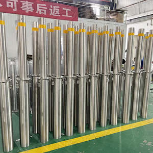 عمود مواقف متحرك من الفولاذ المقاوم للصدأ للاستخدام الخارجي، حاجز أمان يدوي قابل للسحب - Product Image 5