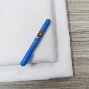 Bán Buôn Chất Lượng Cao 100% <span class=keywords><strong>Polyester</strong></span> Trắng Ngắn Jersey Vải Đồng Bằng Nhuộm Vải Sang Trọng Cho Áo Khoác Và Thể Thao - Product Image 2