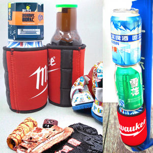 Enfriador de Bebidas Personalizado de Neopreno de Alta Calidad con Imán, Porta Bebidas Tubular con Impresión por Sublimación para Almacenamiento de Botellas - Product Image 4