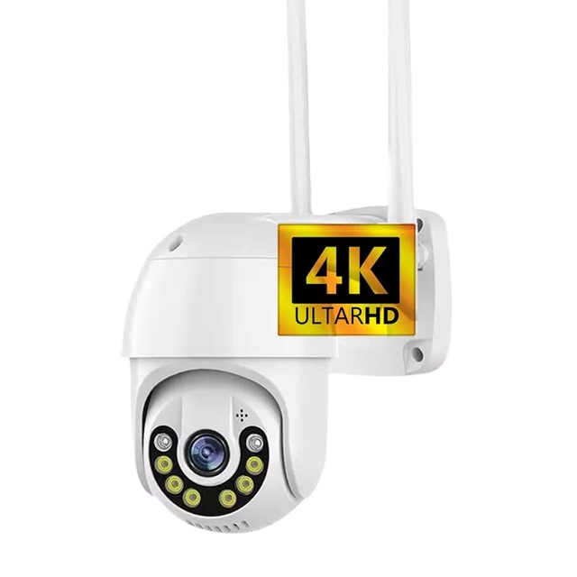 QEARIM Low Cost XMEYE Intelligent Wifi Smart Net Security Camera ICsee 8MP Waterproof PTZ Outdoor Wifi Smart Cctv Camera