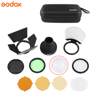 Accessoires diffuseur semi-circulaire Godox AK-R11 pour têtes de flash circulaires Godox V1 AD200 Pro, boule diffuseuse en plastique pour éclairage