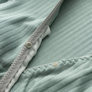 Wholesale Women <strong>Maternity</strong> Breastfeeding <strong>Short</strong> Sleeve <strong>Shorts</strong> Set Pajama Summer Thin Postpartum Home Clothes Two-piece for Nursing - Product Image 4