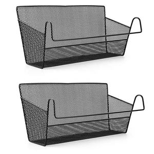 Paniers de rangement de chevet <span class=keywords><strong>lit</strong></span> de dortoir autre panier de rangement suspendu treillis métallique étagères d'angle de bureau boîtes de rangement organisateur - Product Image 1