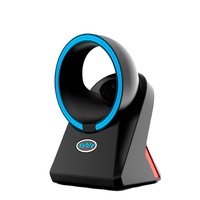 Escáner de código de barras 1D/2D con cable Deasktop, lector de código QR para pago móvil de supermercado