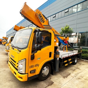 Camion nacelle Isuzu KV100 28m à bras télescopique pour l'installation et l'entretien des éclairages publics - Product Image 6