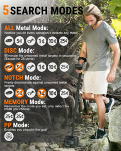 Tianxun TX-620 Novo Modelo Dobrável Metal Detector Longo Alcance Ouro Detector Pesquisa Profunda Dtecteurs De Mtaux Metal <span class=keywords><strong>Locator</strong></span> - Product Image 3