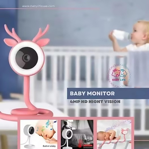 Tuya wifi ip Màn hình khóc phát hiện chăm sóc ứng dụng điều khiển bé Pet máy ảnh với RGB chiếu sáng thay đổi độ sáng - Product Image 3