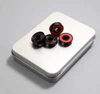 Roulements de skateboard hybrides en céramique ABEC 7 9 11 608 Précision P5 Haute vitesse Longue durée de vie Roulement fluide Approuvé par les skateurs professionnels