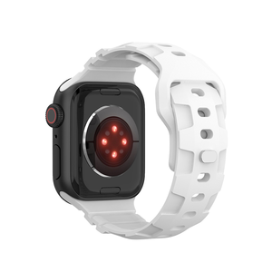 <span class=keywords><strong>Correa</strong></span> de Silicona Ultra-Band para <span class=keywords><strong>Apple</strong></span> <span class=keywords><strong>Watch</strong></span> Series 7 8 9 10 SE <span class=keywords><strong>6</strong></span> 2 3 44mm 40mm 45mm, Brazalete Transpirable - Product Image 2