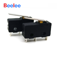 Micro-interrupteurs étanches Beelee IP11 SMD certifiés RoHS, durée de vie de 1 000 000 cycles, vitesse de 0,1 mm à 1 m/s, isolation 500 VDC pour