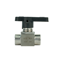 Válvula de Bola de Acero Inoxidable 304 Multiusos, Resistente a la Corrosión, Válvula para Cilindro de CO2 GNC, para Distribución de Gas Industrial, OEM