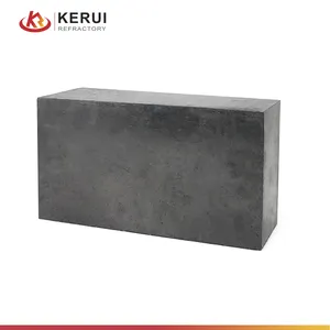 Prezzo KERUI Ultra-buona resistenza all'usura Magnesia carbonio mattone negativo per processo elettrolitico