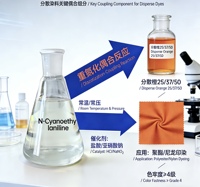 N-éthyl N-cyanoéthylaniline de qualité 98.8, 98.5, 98.0, CAS 148-87-8, Matière colorante dispersée en stock