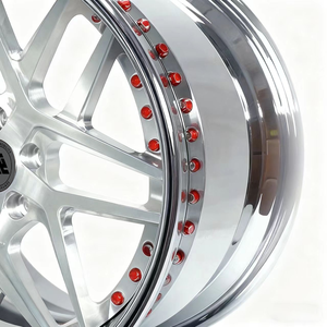 عجلات مصنوعة من قطعتين بتصميم مقعر عميق |   عجلات أداء متعددة الأذرع مخصصة لسيارات أودي R8 وكورفيت C8 ودودج تشارجر وايدبودي - Product Image 3