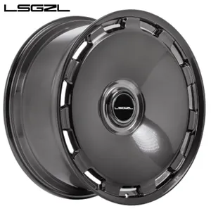 Jante en alliage forgé sur mesure 18 19 20 22 24 26 pouces 5x114.3 5x130 6x139.7 sport whells roue de voiture pour mercedes benz bmw