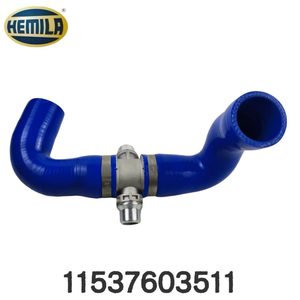 HEMILA 汽车配件 11537603511 11538645481 冷却液软管 节温器软管 硅胶铝制适配器 适用于宝马 F10 F18 F30 F35 - Product Image 1