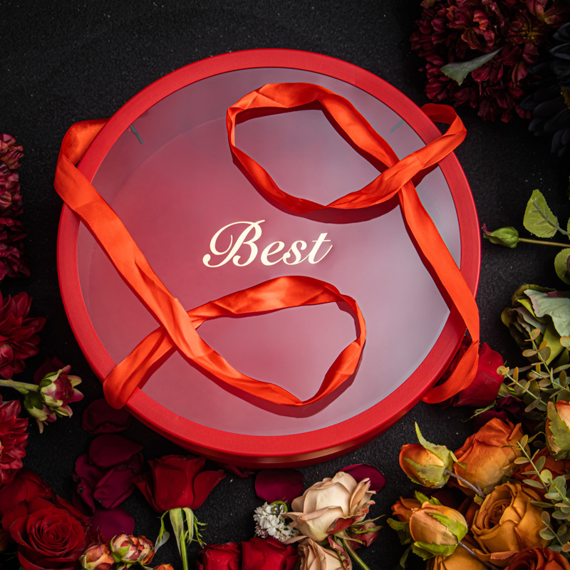 Rosso con set di maniglie