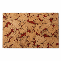 Panel Acústico de Corcho Natural FSC para Cine en Casa, Insonorización NRC0.3, Mosaico de 4mm, Autoadhesivo, Ecológico, OEM