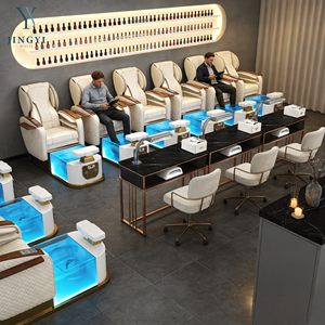 Fauteuils de Pédicure Spa de Luxe Électriques avec Massage des Pieds et des Mains pour Salons – Design Unique - Product Image 3