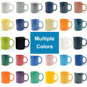 Compre el día de la Orden, envío, regalos de vacaciones, 100 colores, cerámica lisa, lavavajillas, microondas, tazas de café coloridas perfectas para la cocina - Product Image 3