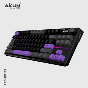 Nuovo <span class=keywords><strong>KTL</strong></span> GX9987WR Turbo Tastiera da Gaming RT con Switch ad Asse Magnetico Interamente in Alluminio, 87 Tasti, Frequenza di Risposta 8K, Personalizzabile, Tri-mode Hot-Swappable - Product Image 3