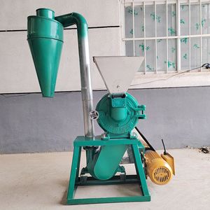 Moulin à maïs électrique compact pour le traitement des céréales et du blé en petite usine de farine, avec une production efficace de poudre fine - Product Image 2