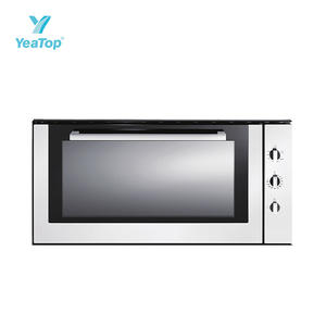 Horno de Gas y Eléctrico Integrado de 125L con Función de <span class=keywords><strong>Autolimpieza</strong></span>, Ventilador de Convección, Asador Giratorio, Paneles Catalíticos y Clasificación Energética A++ - Product Image 3