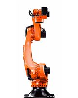 Robot industriel KUKA KR470 R3200-2 PA à 6 axes, charge utile de 470 kg, portée de 3200 mm, IP65, entraînement servo-électrique pour la palettisation