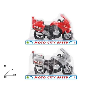 Juguete de motocicleta Moto City Speed ​​de 28x17x13 cm con mecanismo de embrague para niños, juego educativo - Product Image 3
