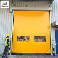Porte à fermeture éclair rapide en PVC auto-réparable à action rapide pour salle blanche, usine, atelier, cloison