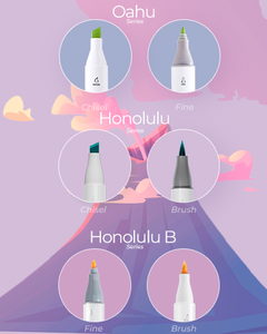 <span class=keywords><strong>Ohuhu</strong></span> - Juego de Marcadores de Alcohol de 216 Colores, Marcadores de Doble <span class=keywords><strong>Punta</strong></span>, <span class=keywords><strong>Pincel</strong></span> y <span class=keywords><strong>Punta</strong></span> de Cincel - Product Image 4