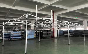 Tente pliante en acier à tube hexagonal 4x6m pour événements activité de plein air fête salon exposition publicité célébration - Product Image 3