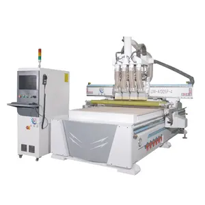 4 Spindles 1325 1530 ATC CNC Router Machine for Woodworking Machinery