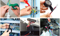 Ruban de rembobinage pour connexion de fils à haute résistance avec isolation électrique en caoutchouc PVC de haute qualité