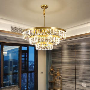 High Quality Pendant Lights Nordic Bedroom Dining Room Ceiling Light Luxury Crystal <b>Chandelier</b> - Product Image 6