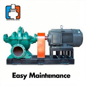 Bomba de Riego de Acero Inoxidable de Alta Presión, de Doble Succión, Horizontal, de Carcasa Dividida, Eléctrica y de Uso Pesado - Product Image 6