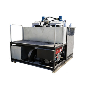 Précalentore Idraulico Bicilindrico ad Alta Efficienza per Vernice Termoplastica per Autostrade, Riduce il Traffico, 1200kg - Product Image 4