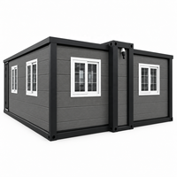 Maison conteneur modulaire portable de 20 pieds pour café, boutique de détail, kiosque et projet commercial