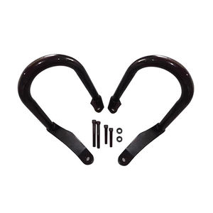 Saddlebag สีดำเงาบาร์กันกระแทกสไตล์คลับรถตกพอดีกับ HD เคสป้องกันด้านข้างสำหรับไรเดอร์ต่ำ - Product Image 6